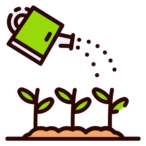 water the plants